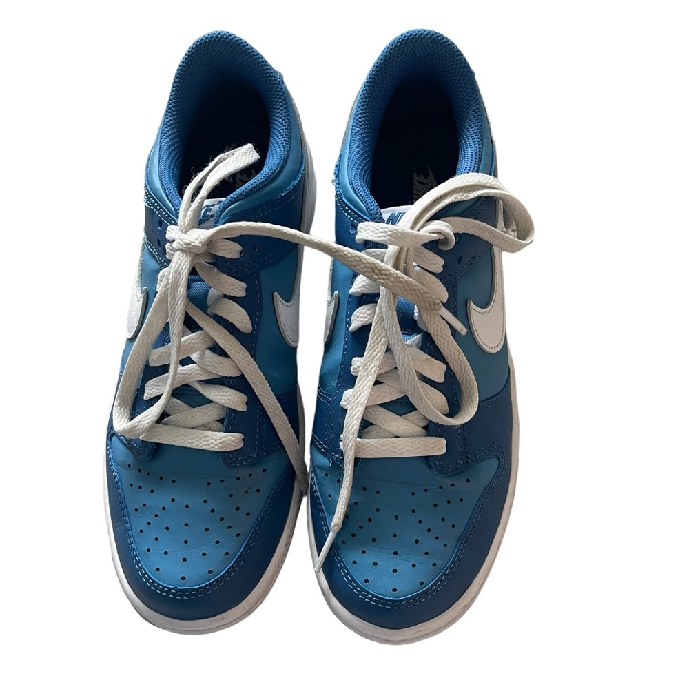 Nike Dunk Low Dark Marina Blue in good condition.
